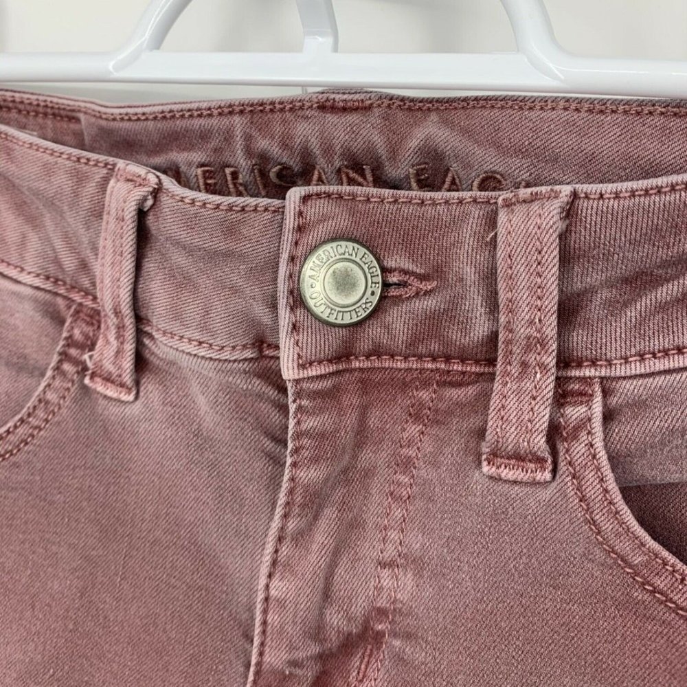 American Eagle Womens Regular Button Front Jeans - image 4